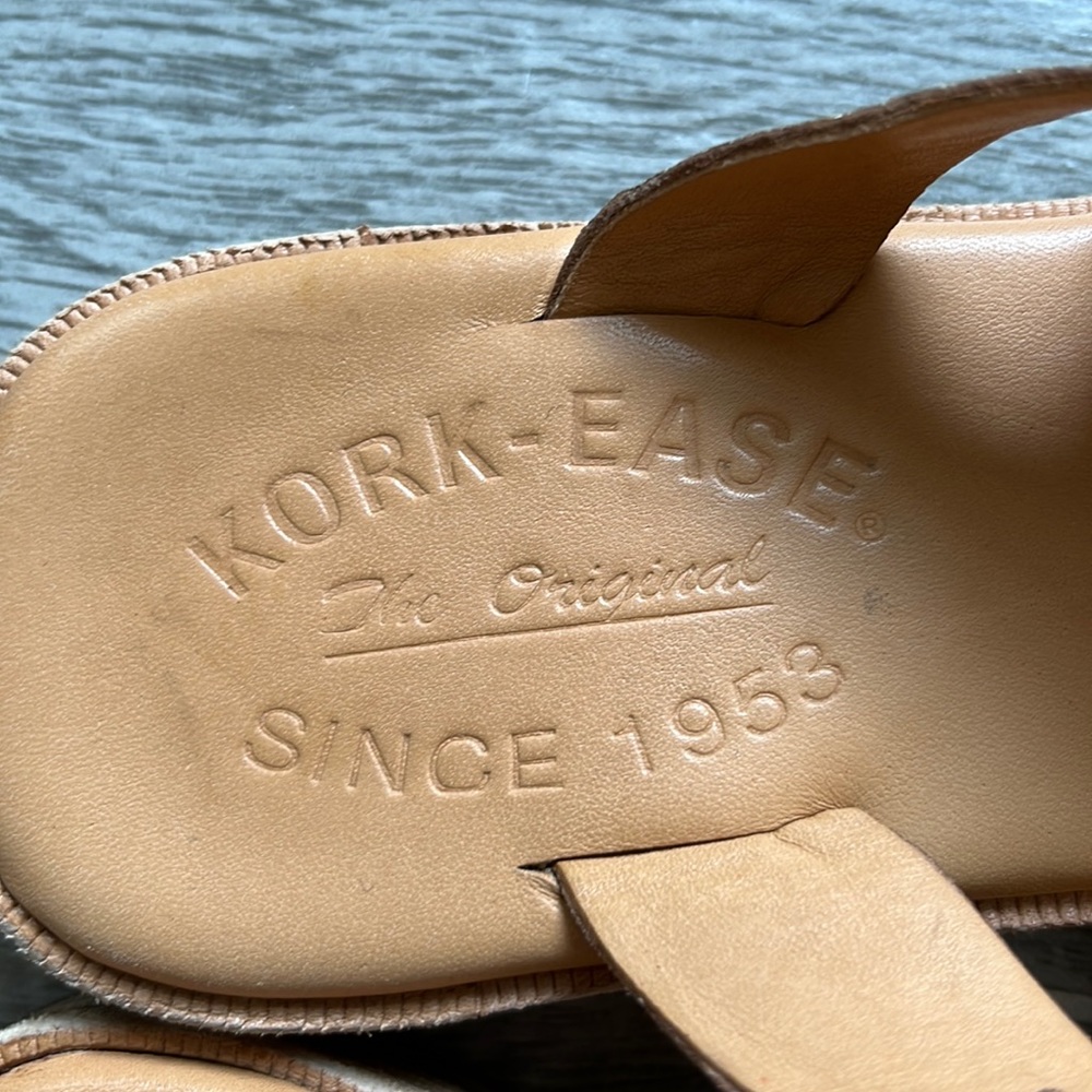 Kork-Ease Metallic Leather Sandal 7 - Picture 5 of 7